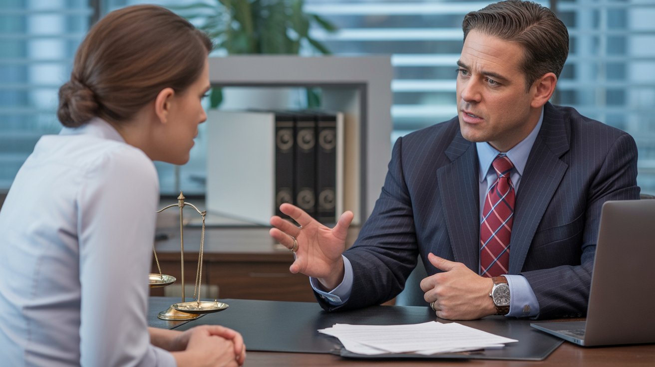 Injured passenger receiving legal consultation from a bus accident injury lawyer in the U.S.