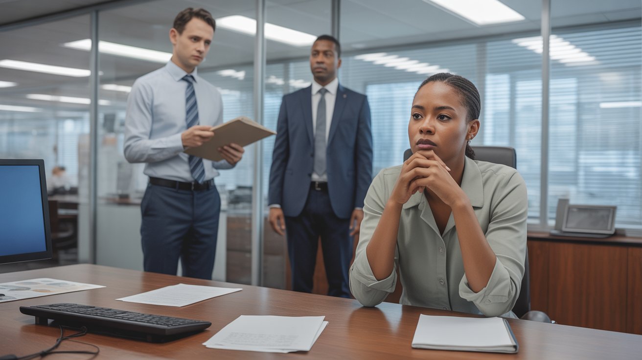 Wrongful termination lawyer advising a client about an unfair dismissal case