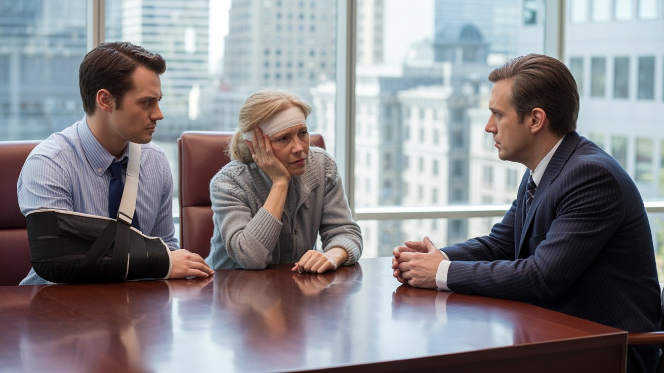 Slip and fall victim